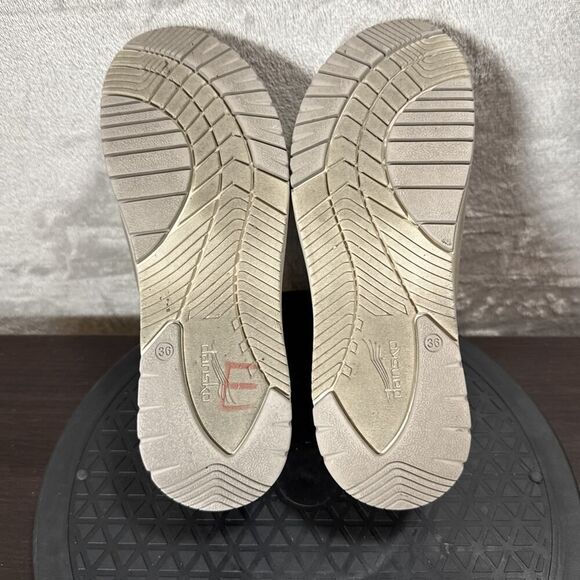 Dansko Leela Lace Up Sneakers Womens Size Eu 36 US 6 Taupe Tan Brown Nubuck - Picture 11 of 12